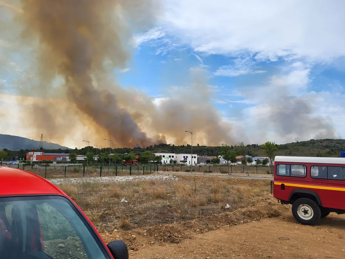 Incendie ce mercredi 05juillet 2023