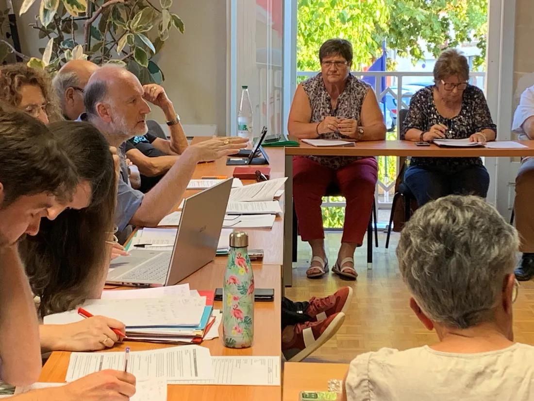 Thierry Fourcassier mercredi dernier en conseil municipal. 