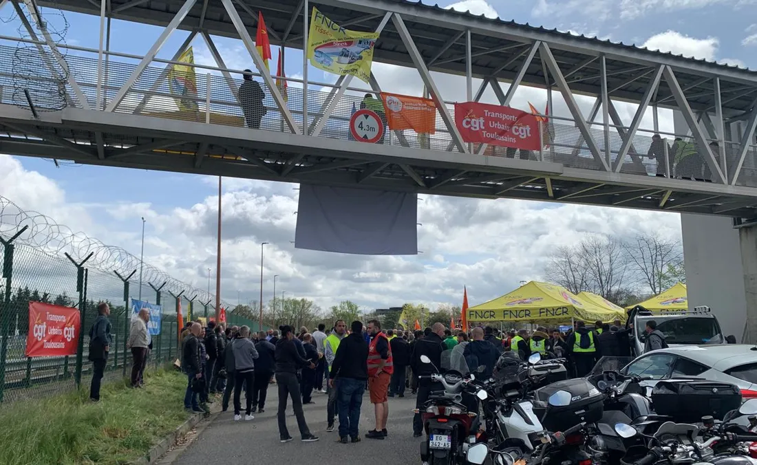 Première assemblée générale des salariés de Tisséo en lien avec le mouvement social le 11 avril 2023