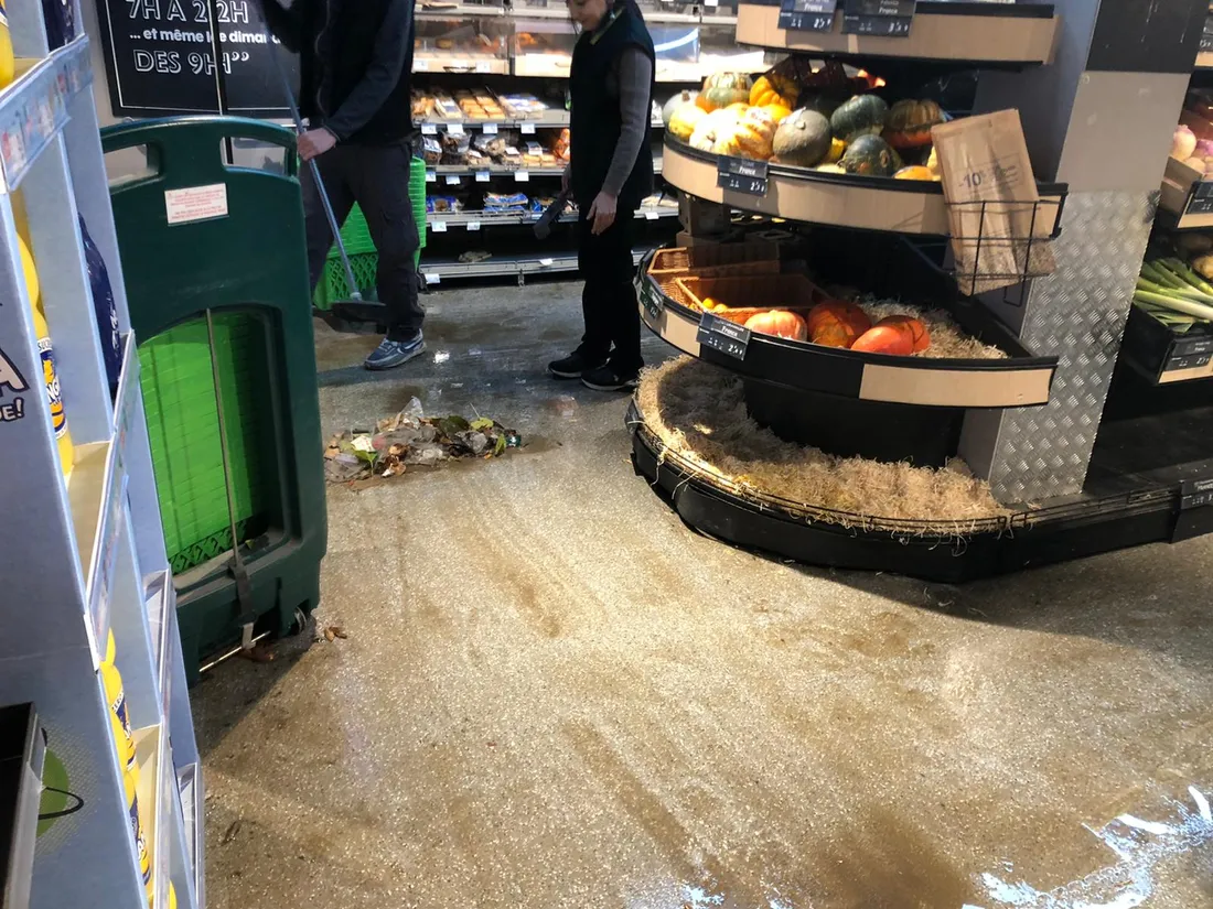 Inondation aux Minimes, à Toulouse