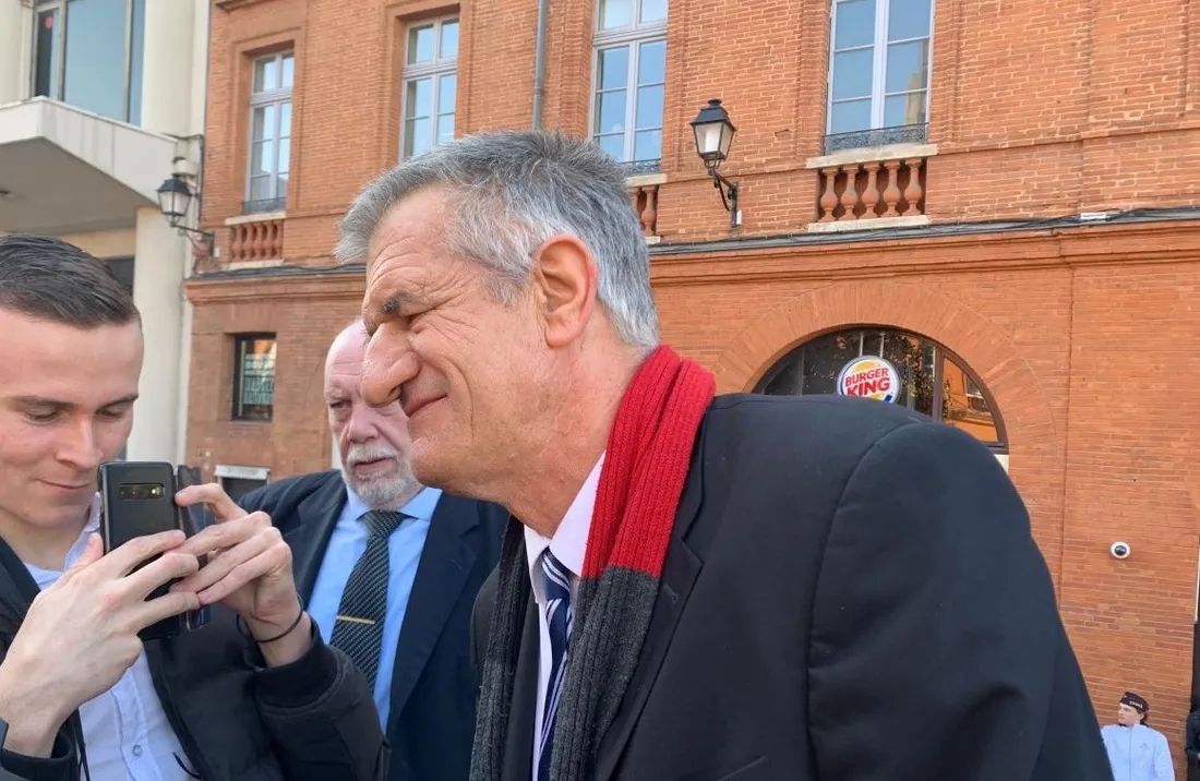 Jean Lassale à Toulouse lors de la campagne présidentielle