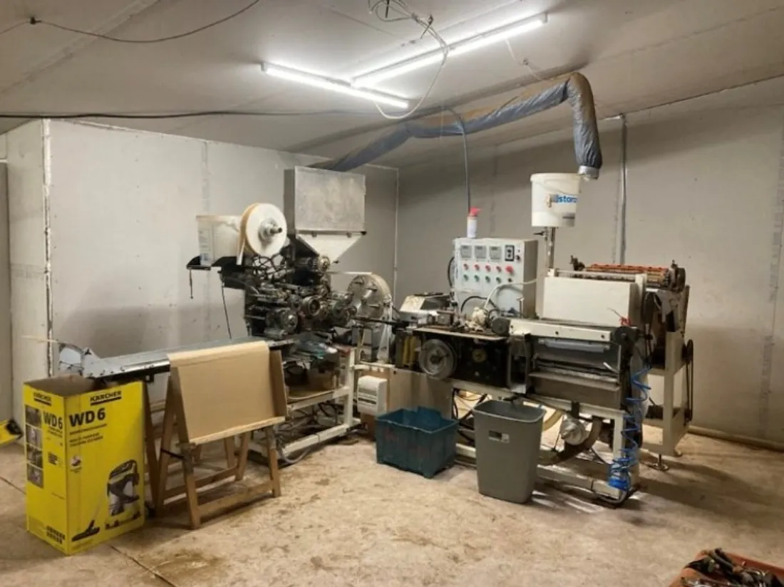 Une des machines des contrebandiers 