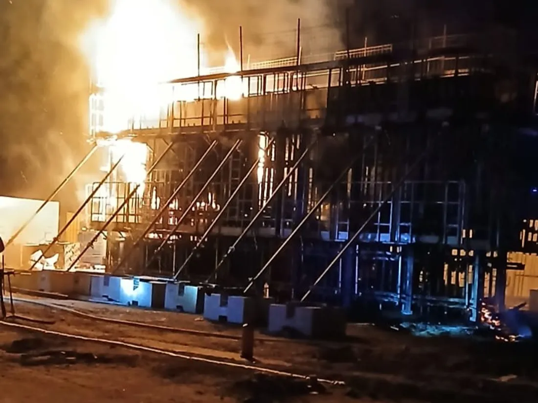 Incendie Saix A69