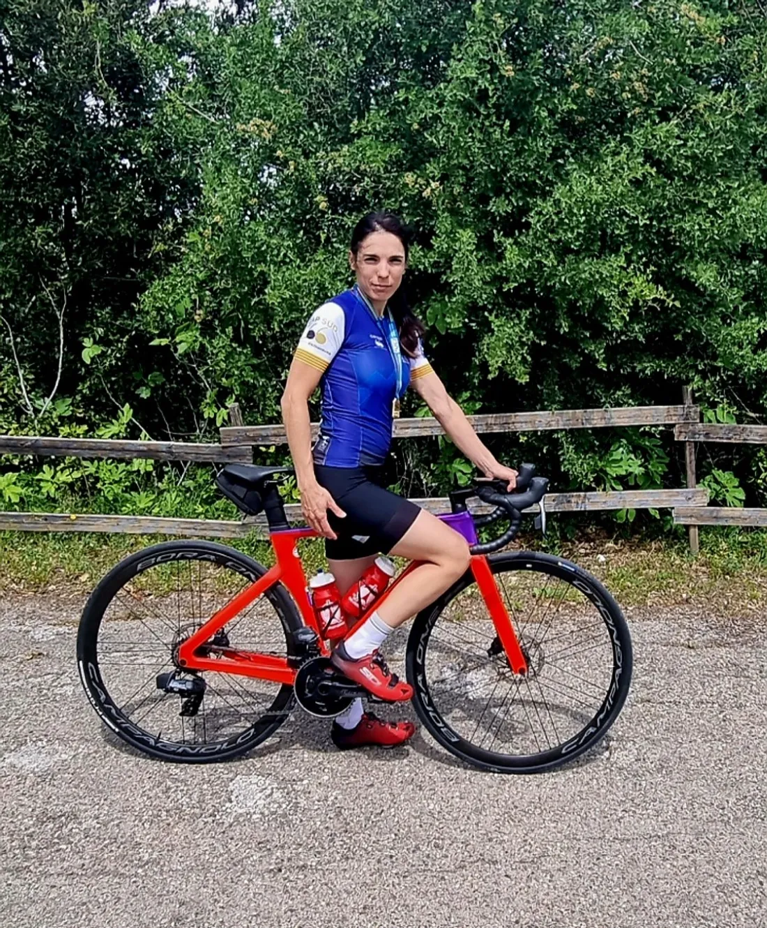 Véronique Deschaux Cyclisme Payrin