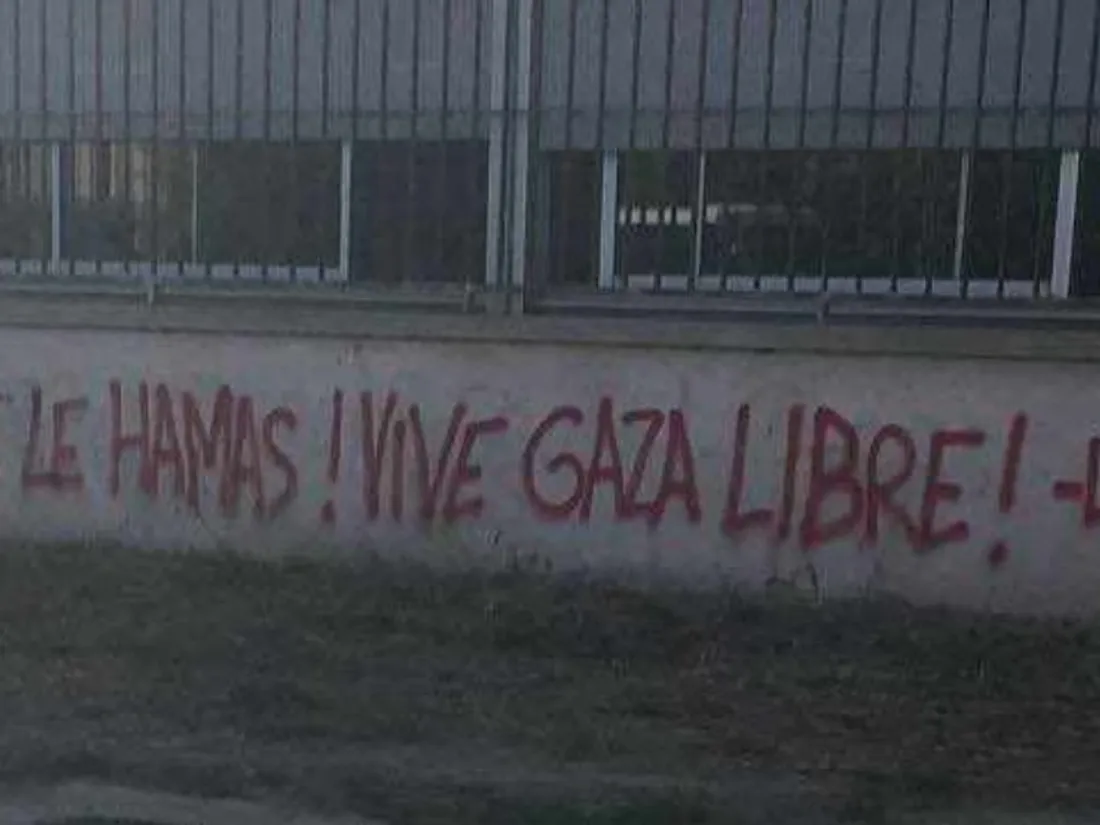 Un tag de soutien au Hamas à Toulouse ? 
