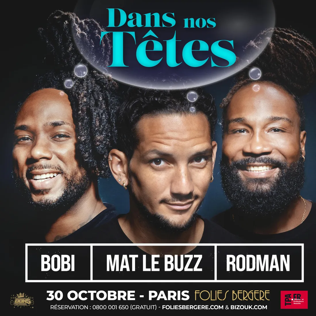 TOURNÉE DANS NOS TÊTES - ANNONCE DES DATES ! 