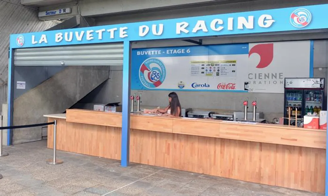 Le Racing Club de Strasbourg annonce l'ouverture de 4 buvettes supplémentaires à la Meinau