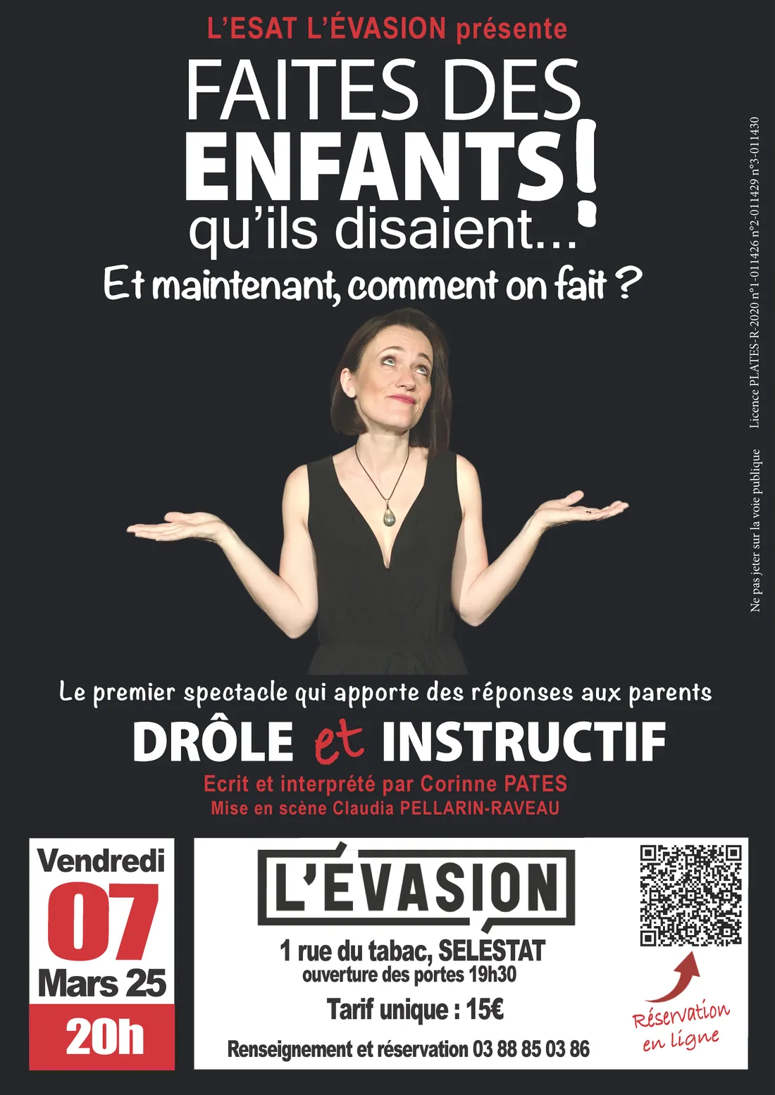 Faites des enfants qu'ils disaient...spectacle de Corinne PATES