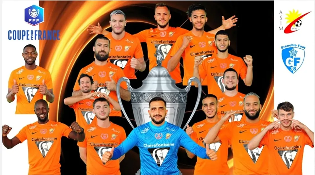 MATCH AS Illzach-Modenheim vs Grenoble Football 38 - 7eme tour de la coupe de France 