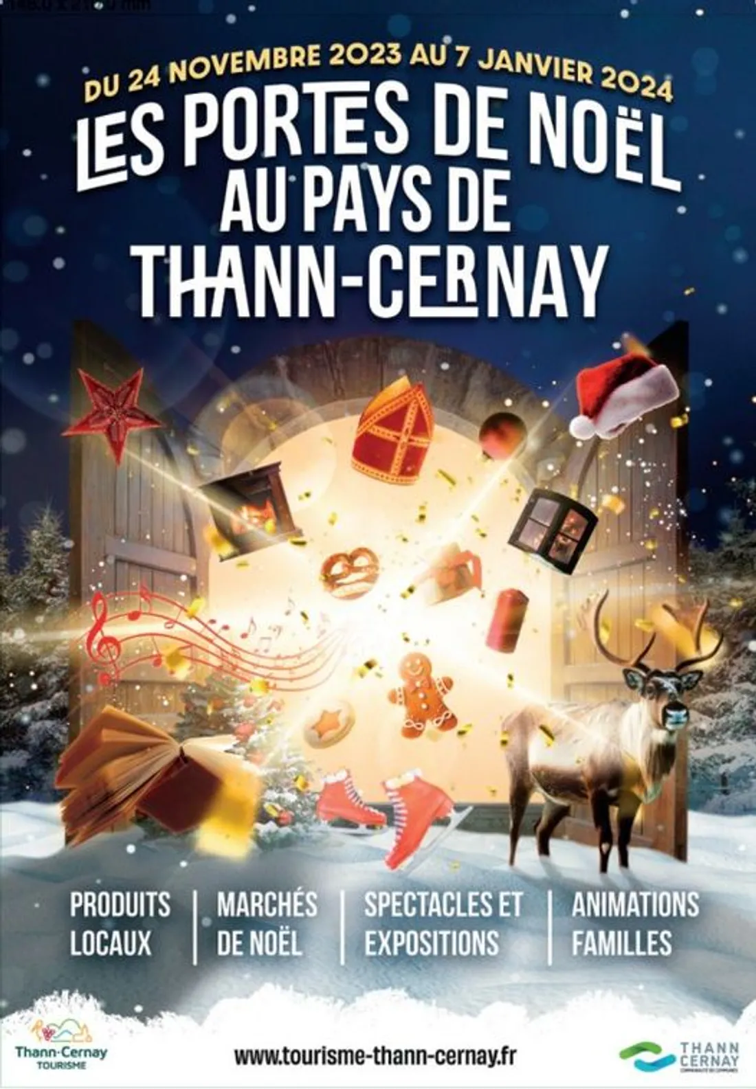 Les animations de Noël de Thann-Cernay débuteront le 24 novembre