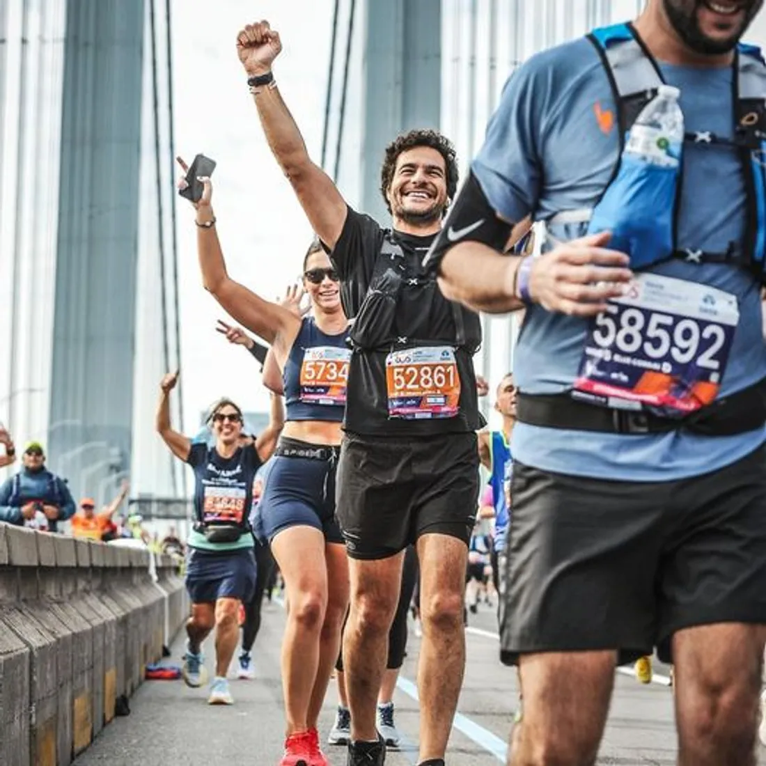 Parmi les marathoniens dimanche à New-York, il y avait Amir