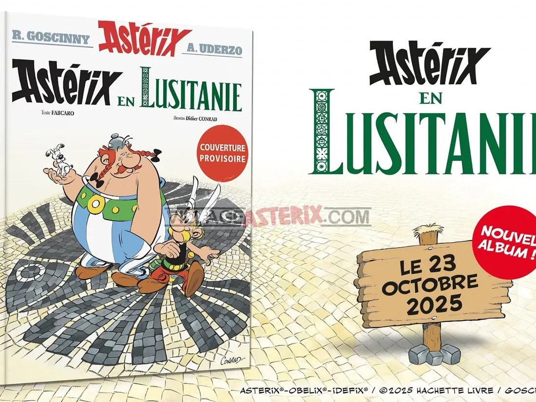 Pour le 41ème album, Astérix et Obélix iront au Portugal 