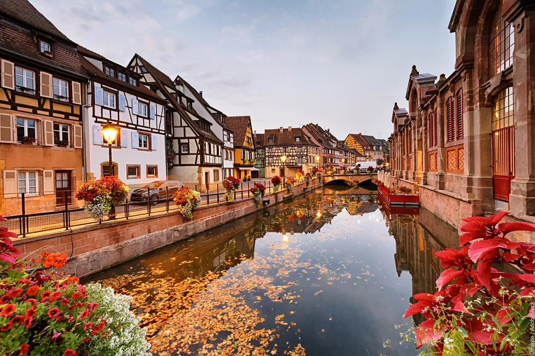 La petite Venise alsacienne à l'automne