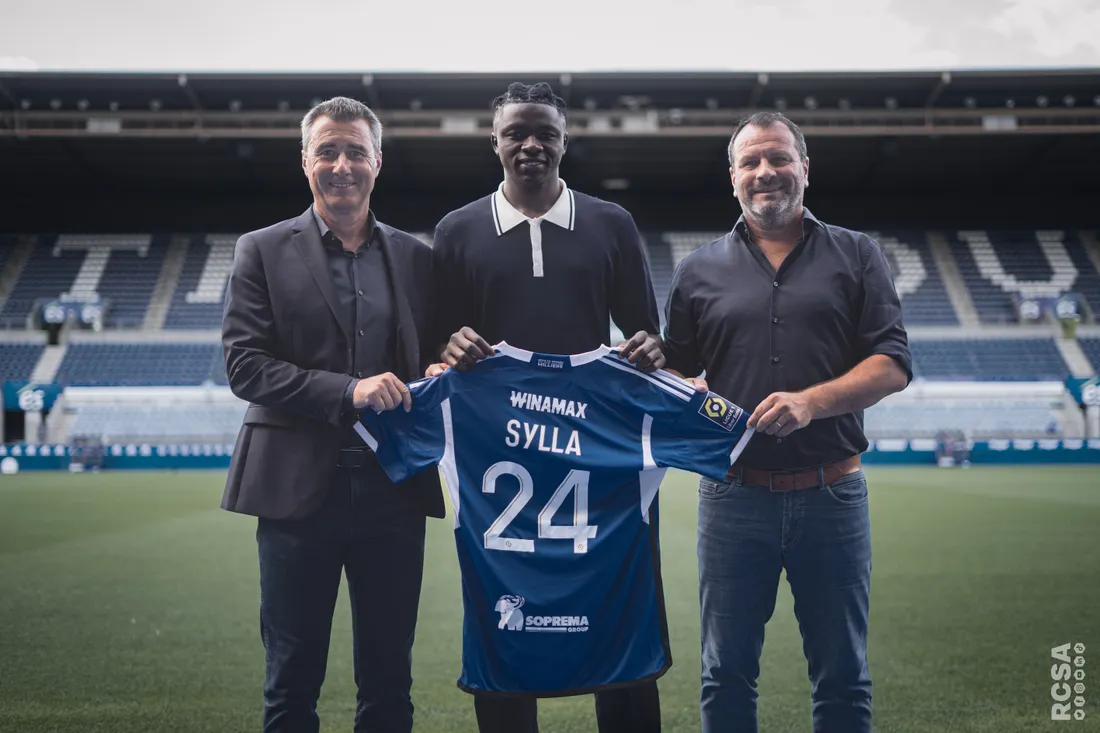 Abakar Sylla (20 ans), en provenance du FC Bruges, a signé au Racing Club de Strasbourg