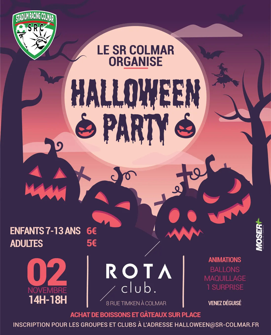 Halloween Party à Colmar SRC