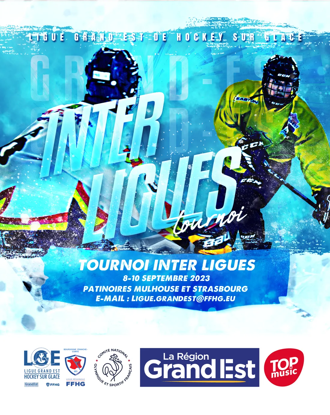 Tournoi Inter-ligues (TIL) Grand-Est Hockey sur glace U13 et U14