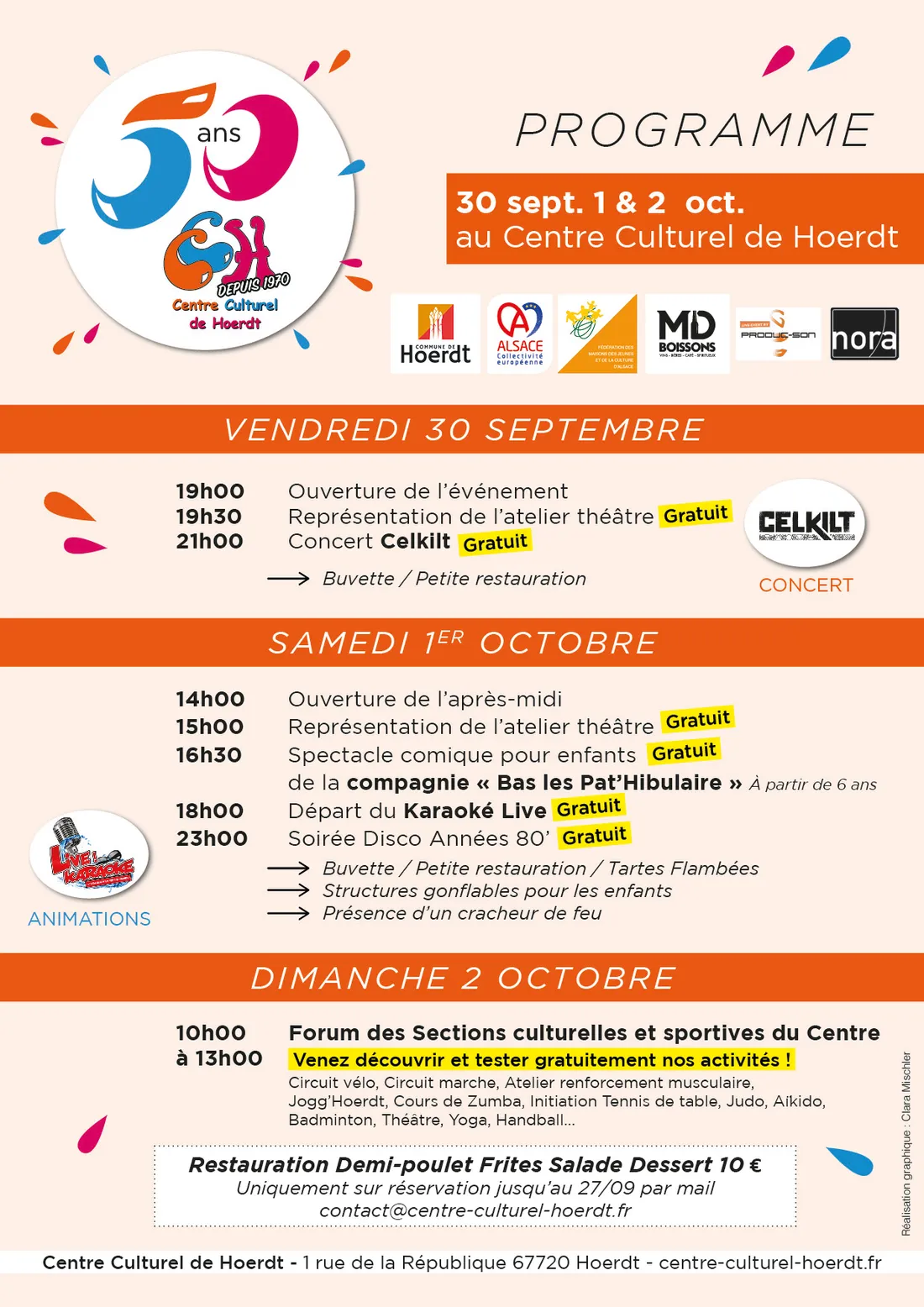 50 ans Centre Culturel de Hoerdt