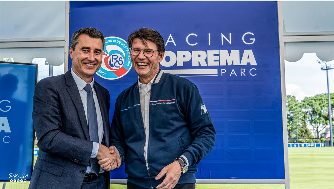 Le Racing Club de Strasbourg  et Soprema ont annoncé un partenariat d’importance. 