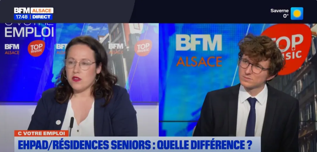 Margaux Villard, Directrice régionale Grand-Est de Domitys était l'invitée de "C Votre Emploi"