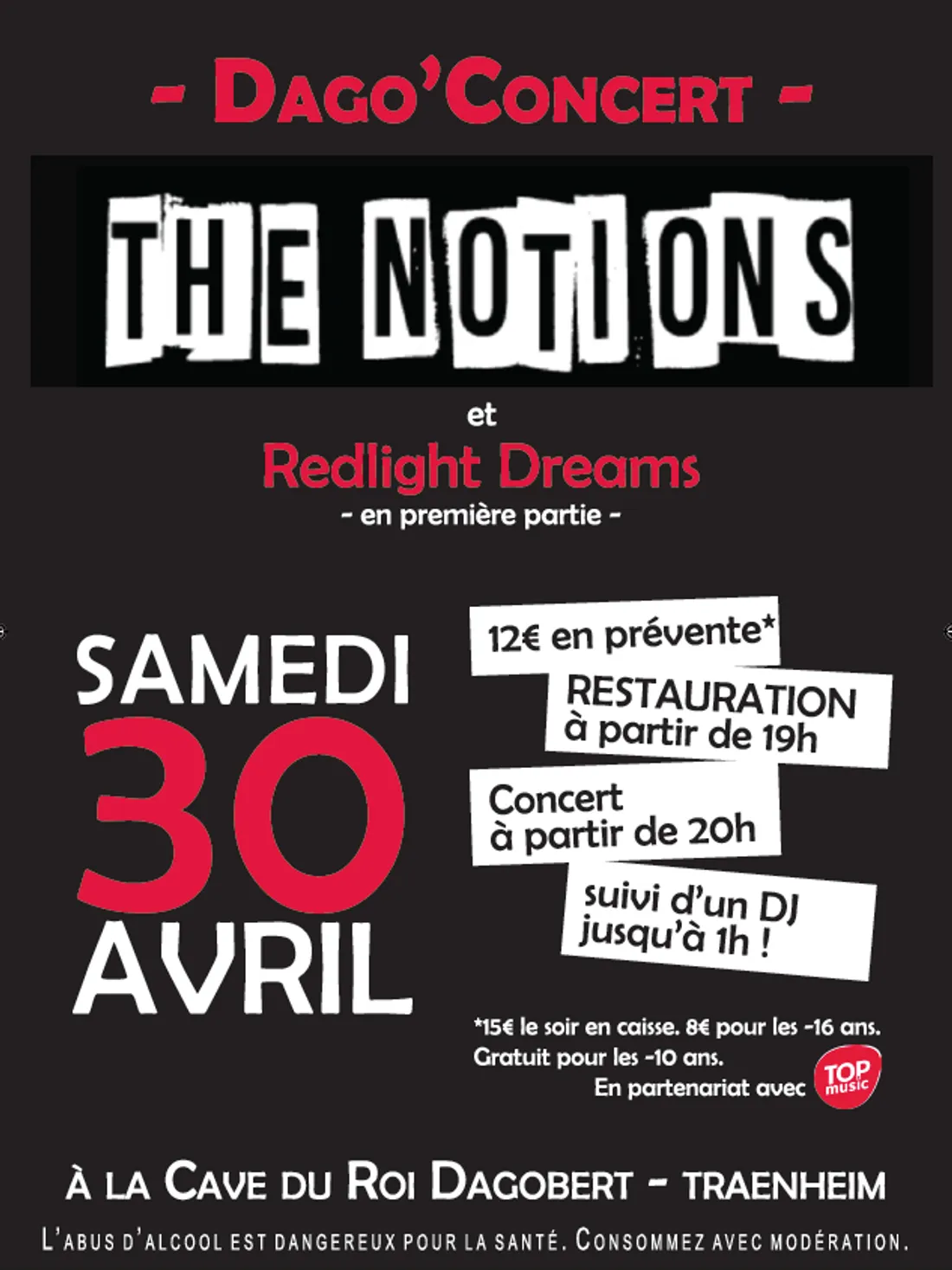 DAGO'CONCERT - THE NOTIONS
