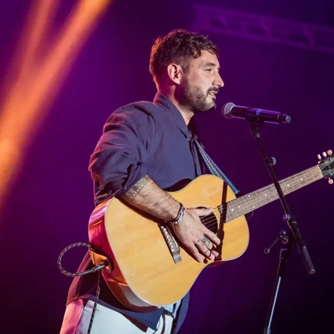 Jérémy Frérot lors d'un précédent Top Music Live à Colmar