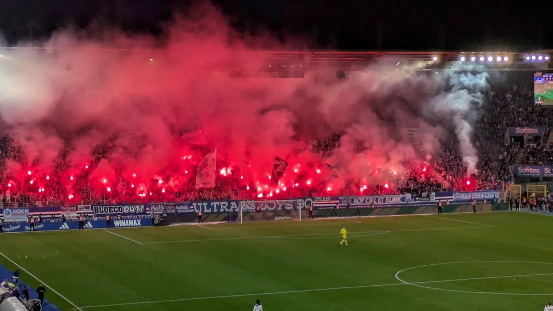 Meinau en feu