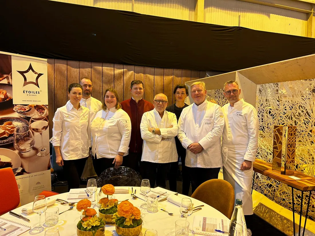 Les jurys du concours du meilleur plat d'Alsace 