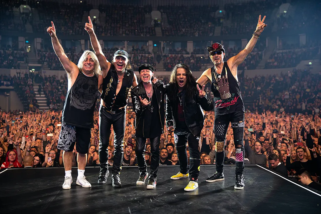 Une légende du rock : The Scorpions seront sur scène