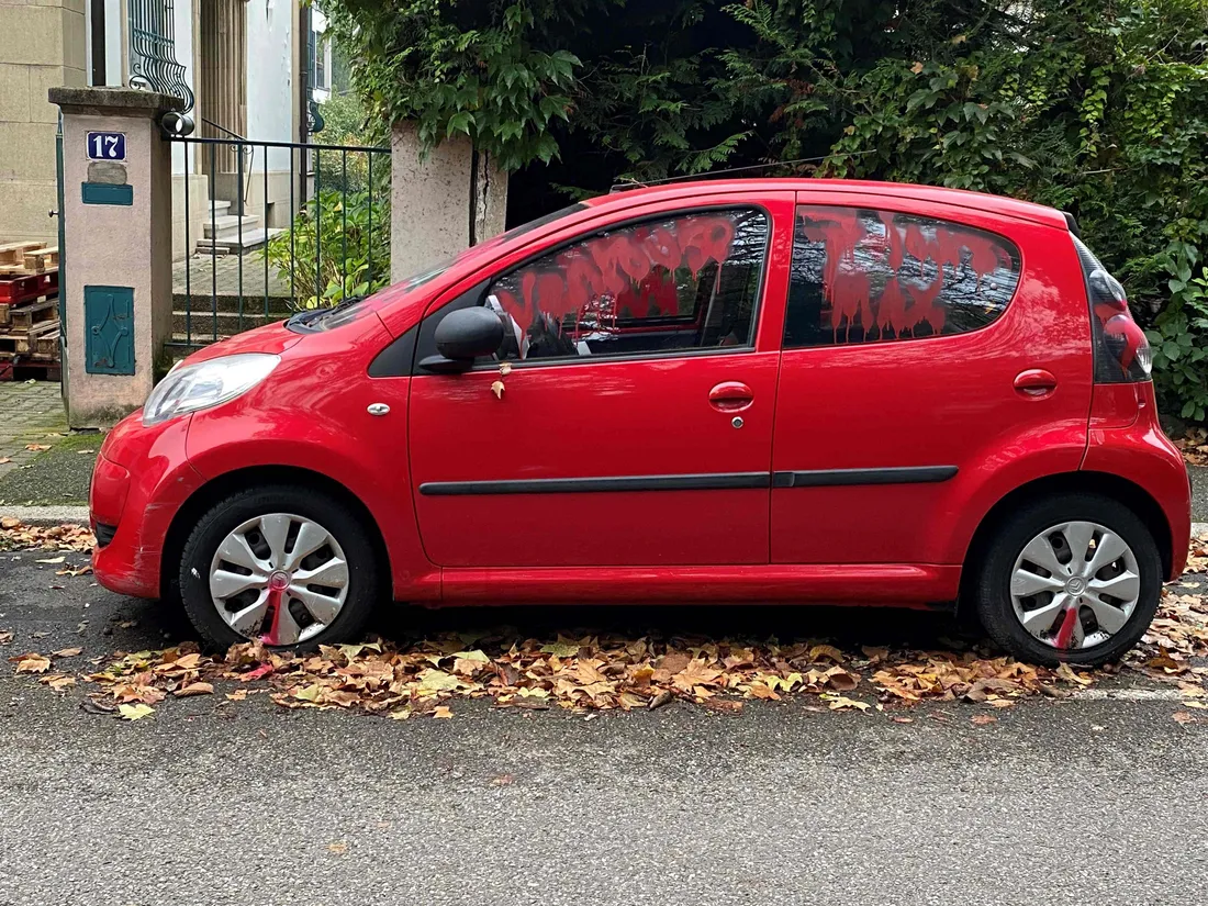 Voiture ventouse