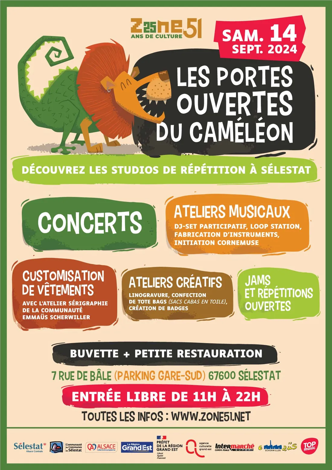 Caméléon ZONE 51
