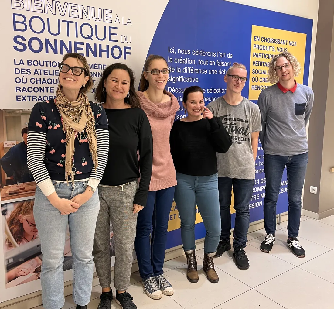 L'équipe de la boutique Sonnenhof à Strasbourg
