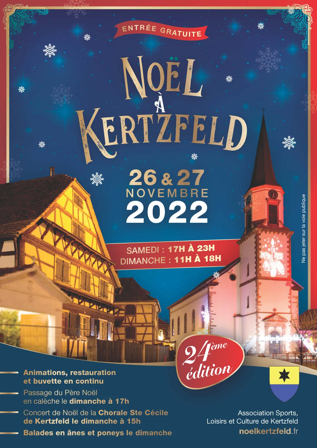 Marché de Noël 2022 à Kertzfeld