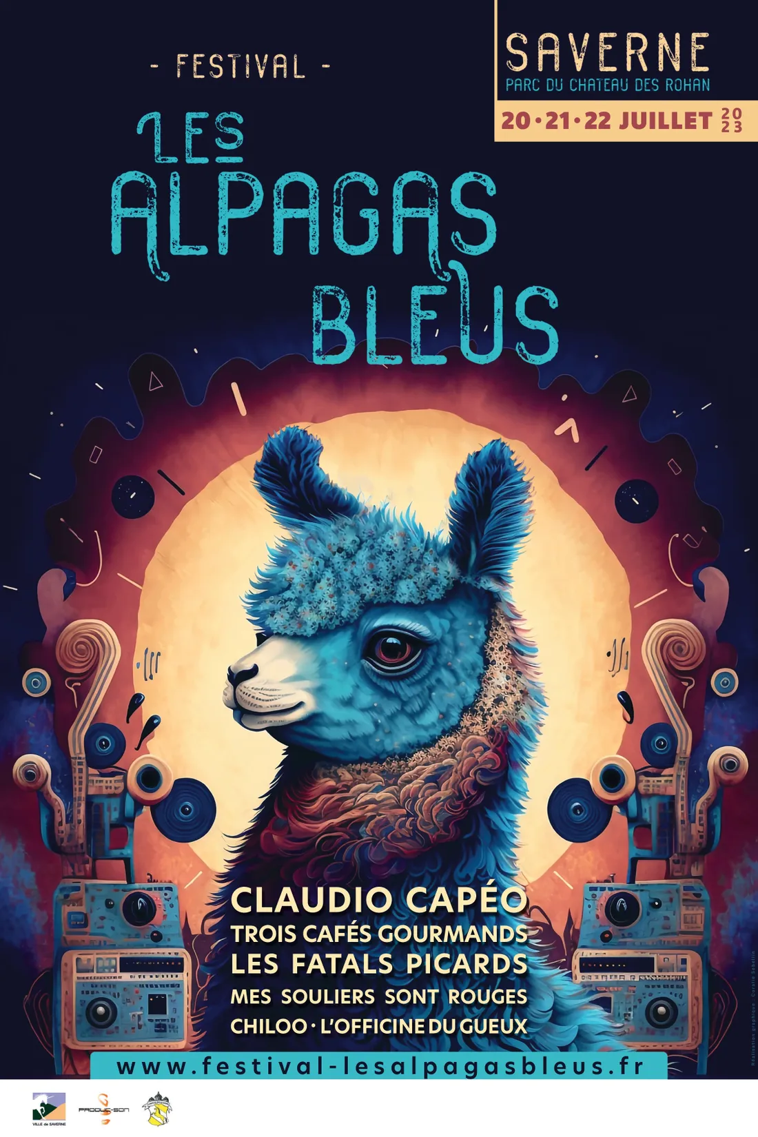 festival les Alpagas Bleus