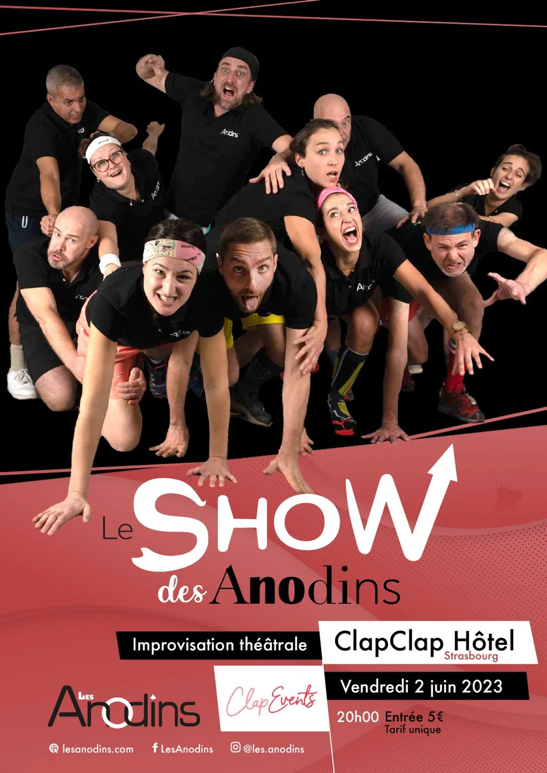 Le Show des Anodins au ClapClap Hôtel