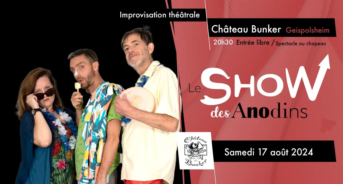 Le show des Anodins au Château bunker