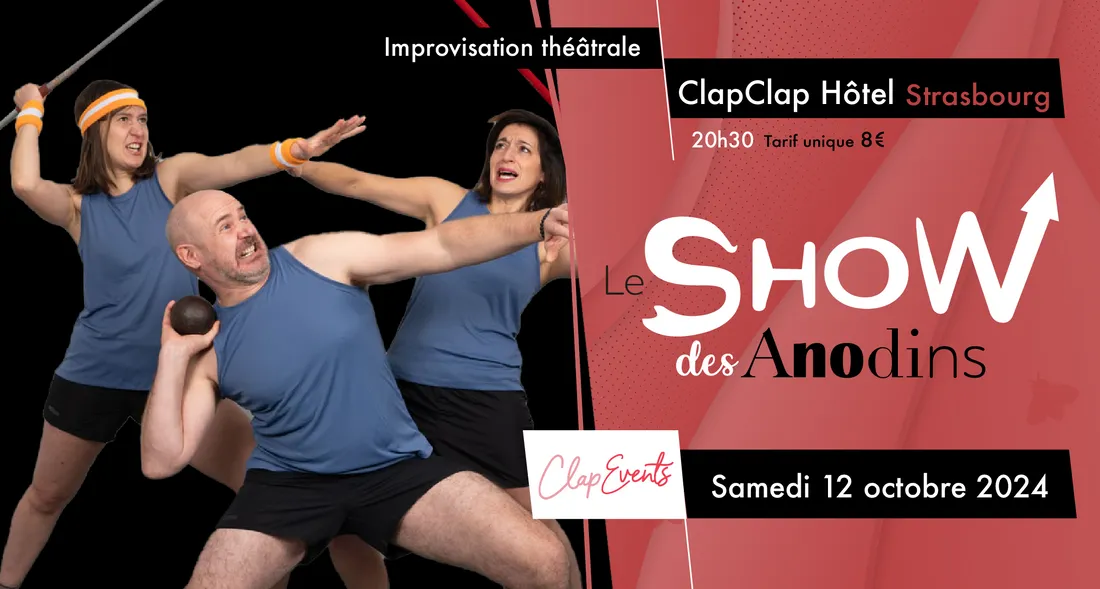 Le Show des Anodins au ClapClap Hôtel