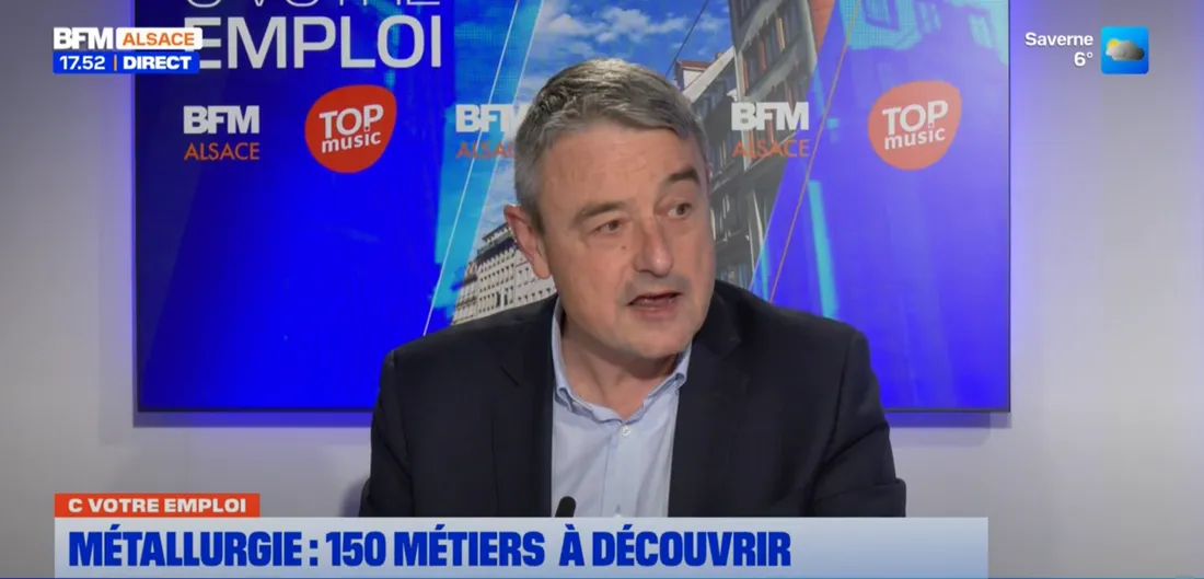Fabrice Urban, Président de l'Union des Industries et des Métiers de la Métallurgie Grand-Est