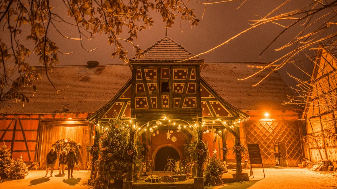 Vivez un Noël authentique à l'Écomusée d'Alsace