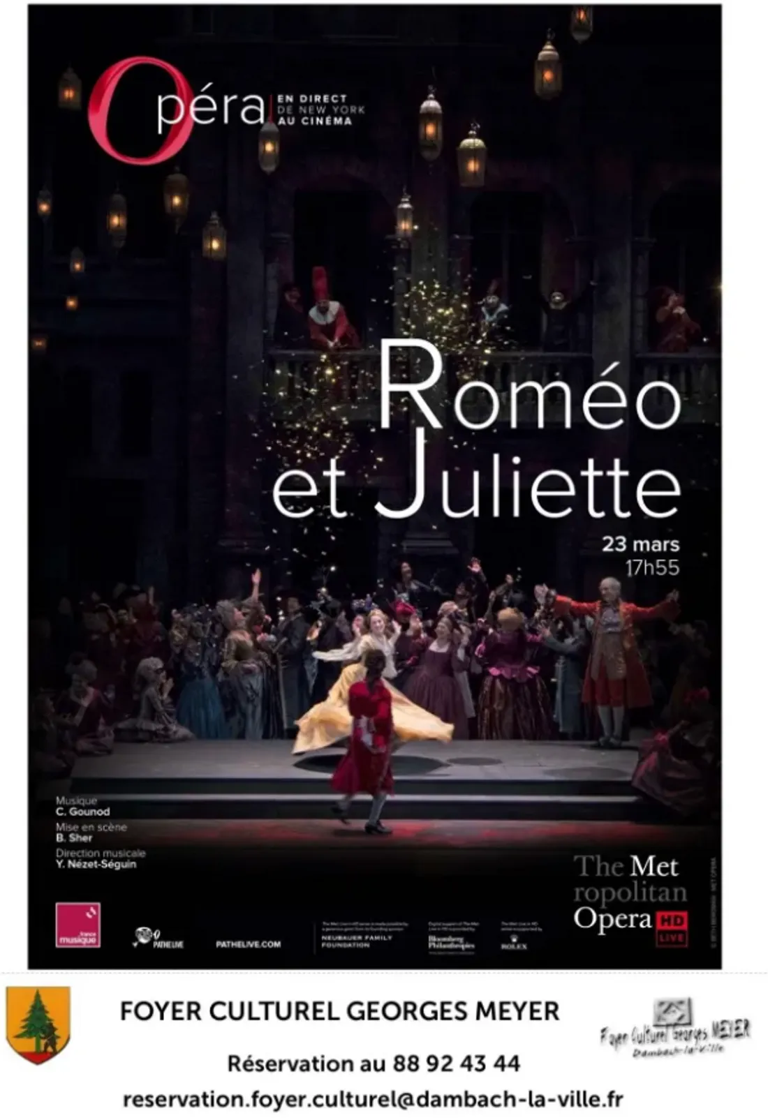 Roméo et Juliette - Opéra retransmission