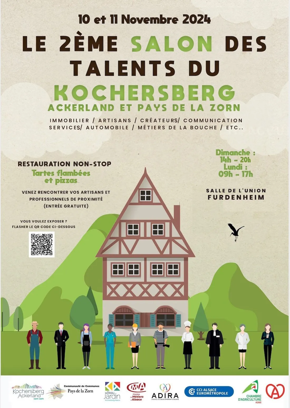 2ème salon des talents du Kochersberg, Ackerland et Pays de la Zorn