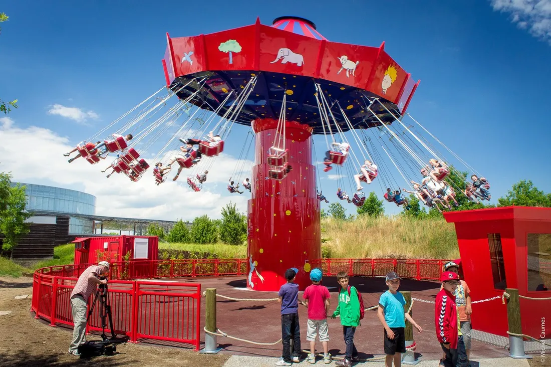 Le Parc du Petit Prince se prépare pour son ouverture le 9 avril 2022.