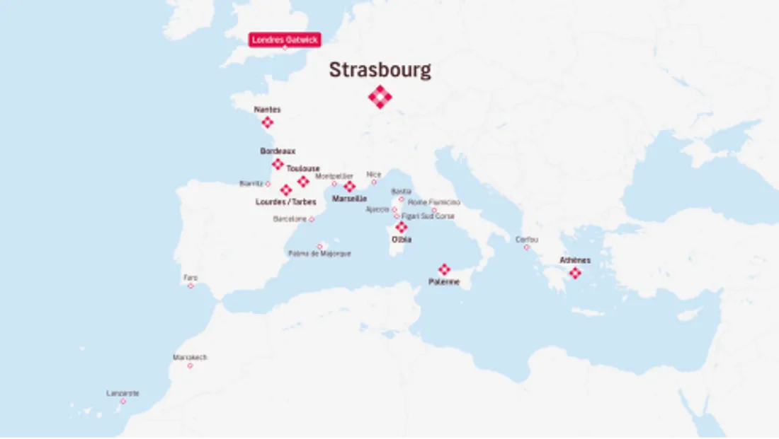Une nouvelle ligne régulière et exclusive Volotea entre Strasbourg et Londres