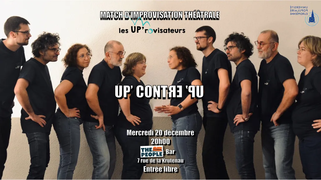  UP' contre UP' - Match d'improvisation théâtrale par les UP'rovisateurs