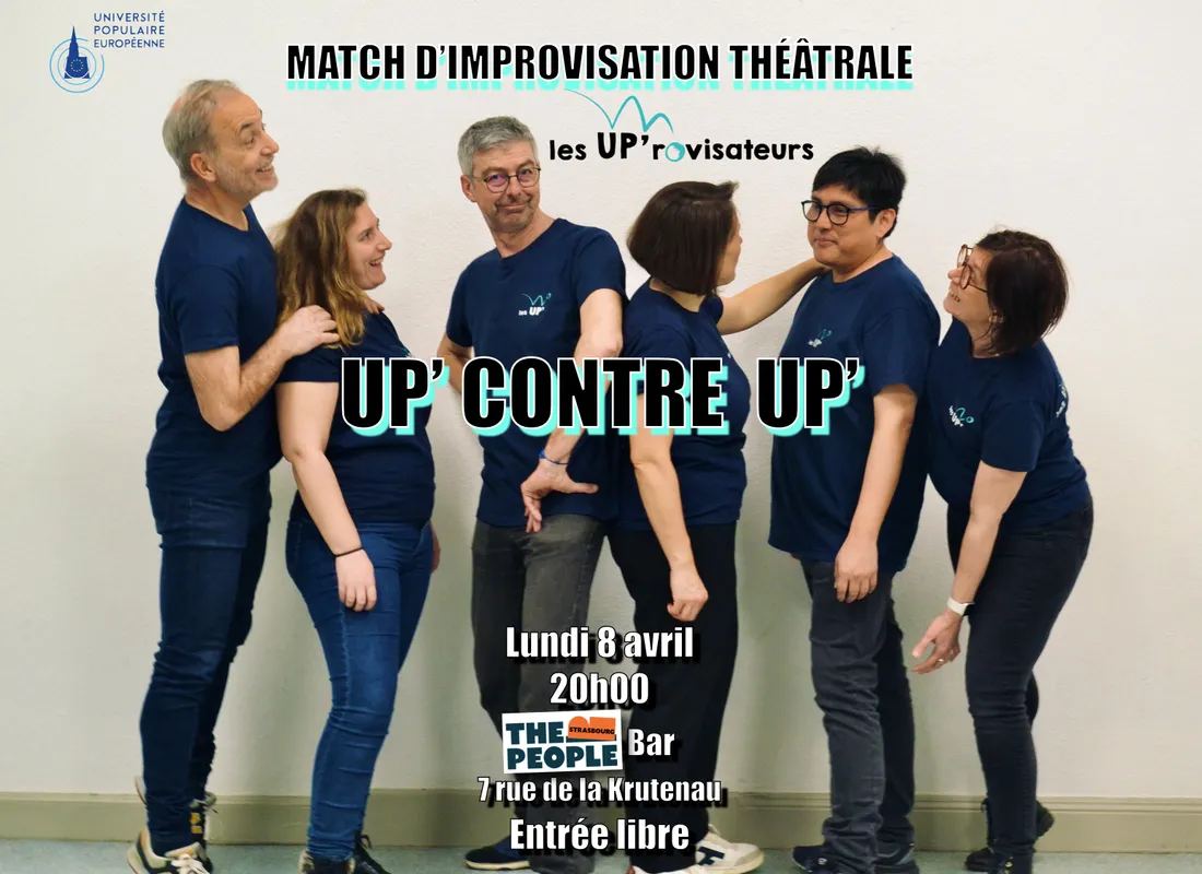 UP’ contre UP’ : Match d'improvisation théâtrale par les UP'rovisateurs
