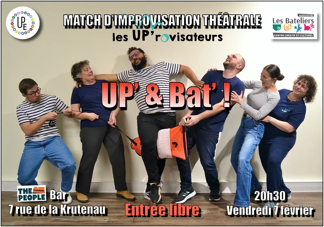 UP’ & Bat’ ! Improvisation théâtrale