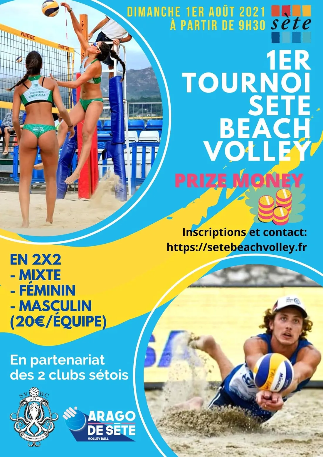 Sète beach volley 2021