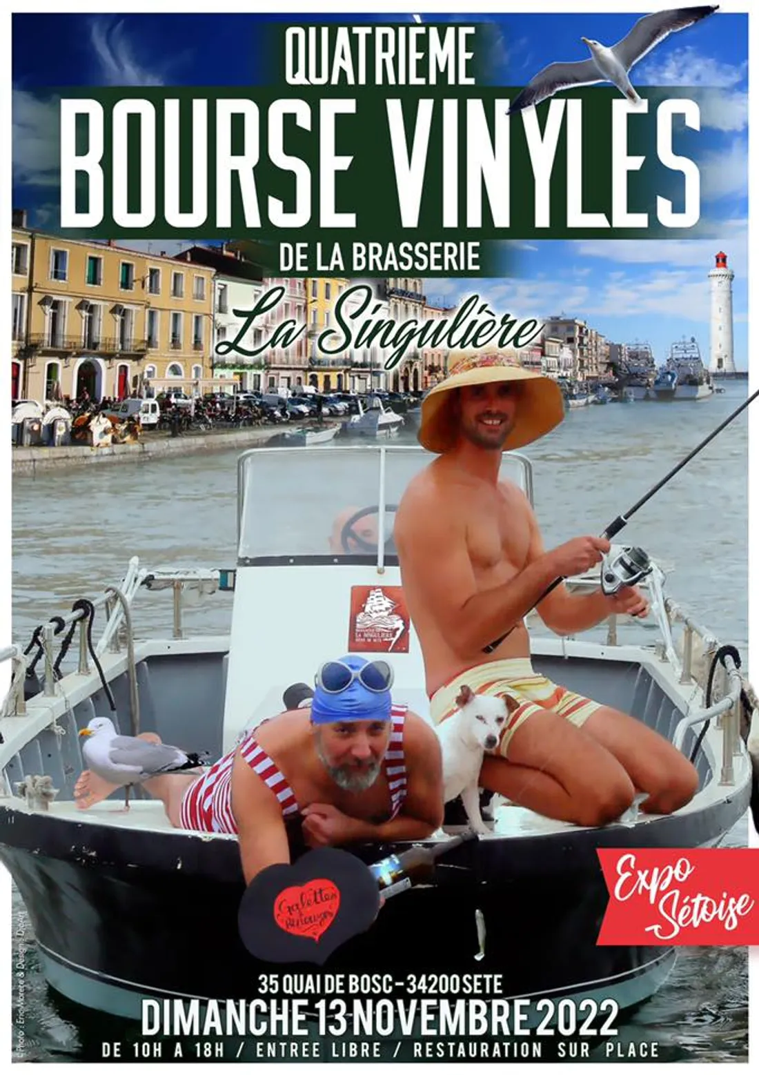 4ème bourse vinyles & Binouzes de la brasserie « La Singulière »