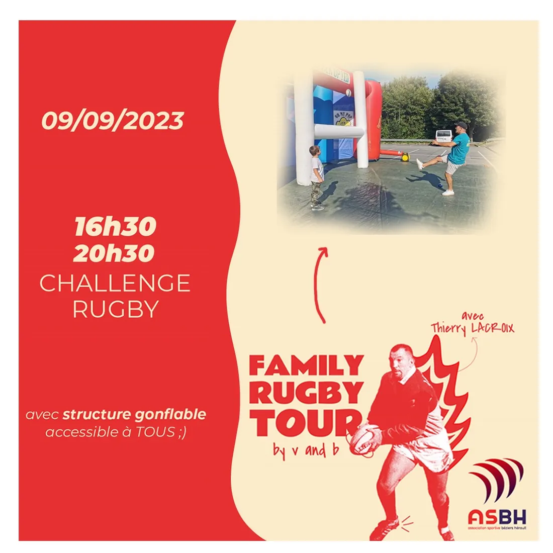 Plongez dans l'univers du rugby avec Thierry Lacroix, au V and B de Béziers !