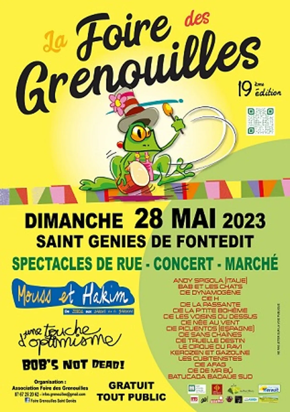 La Foire des grenouilles de Saint-Géniès de Fontedit
