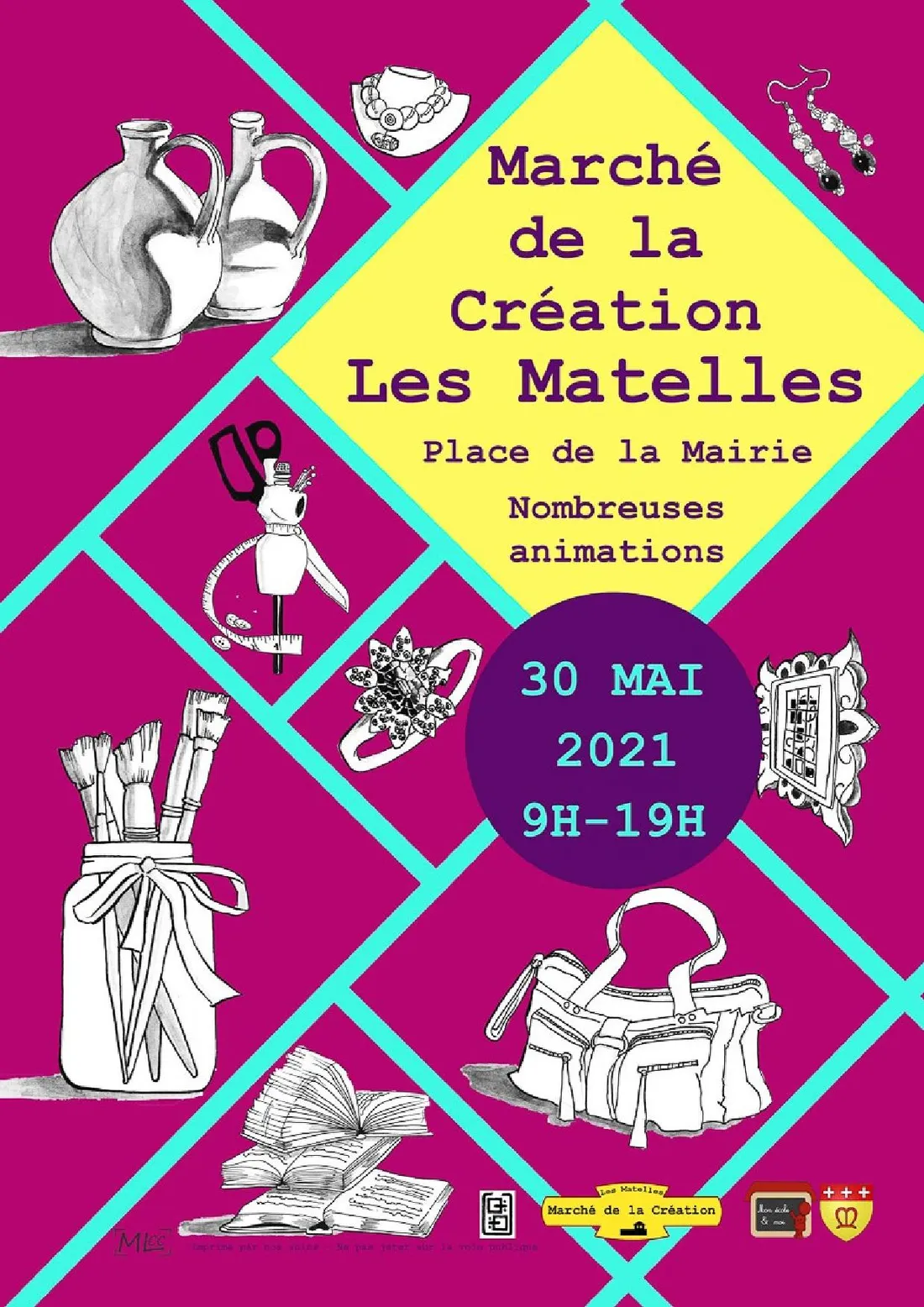 Marché de la création des Matelles